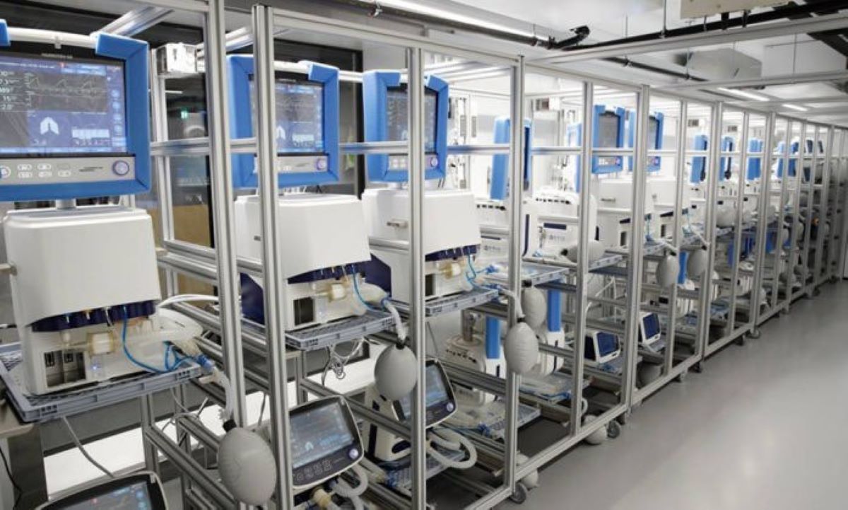 Mais 117 ventiladores pulmonares são entregues aos estados