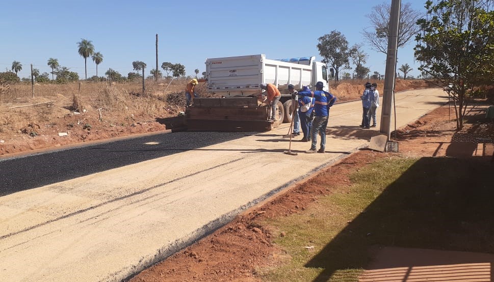 Rondonópolis | Obras de pavimentação no Edelmina Querubim estão na fase final