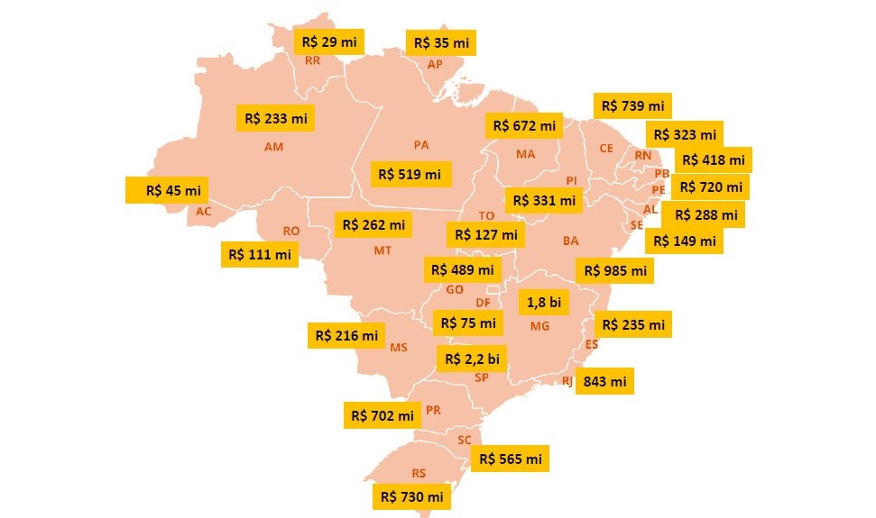 Covid-19 | Ministério da Saúde autorizou novo repasse de R$ 13,8 bilhões para todo o país