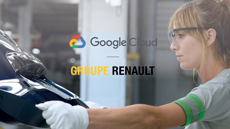 Grupo Renault e Google Cloud fazem parceria para acelerar indústria 4.0