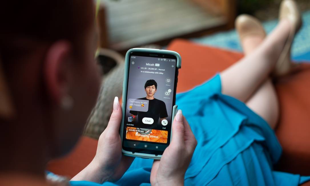 Aplicativo que simula ‘amigo virtual’ vira febre nos EUA