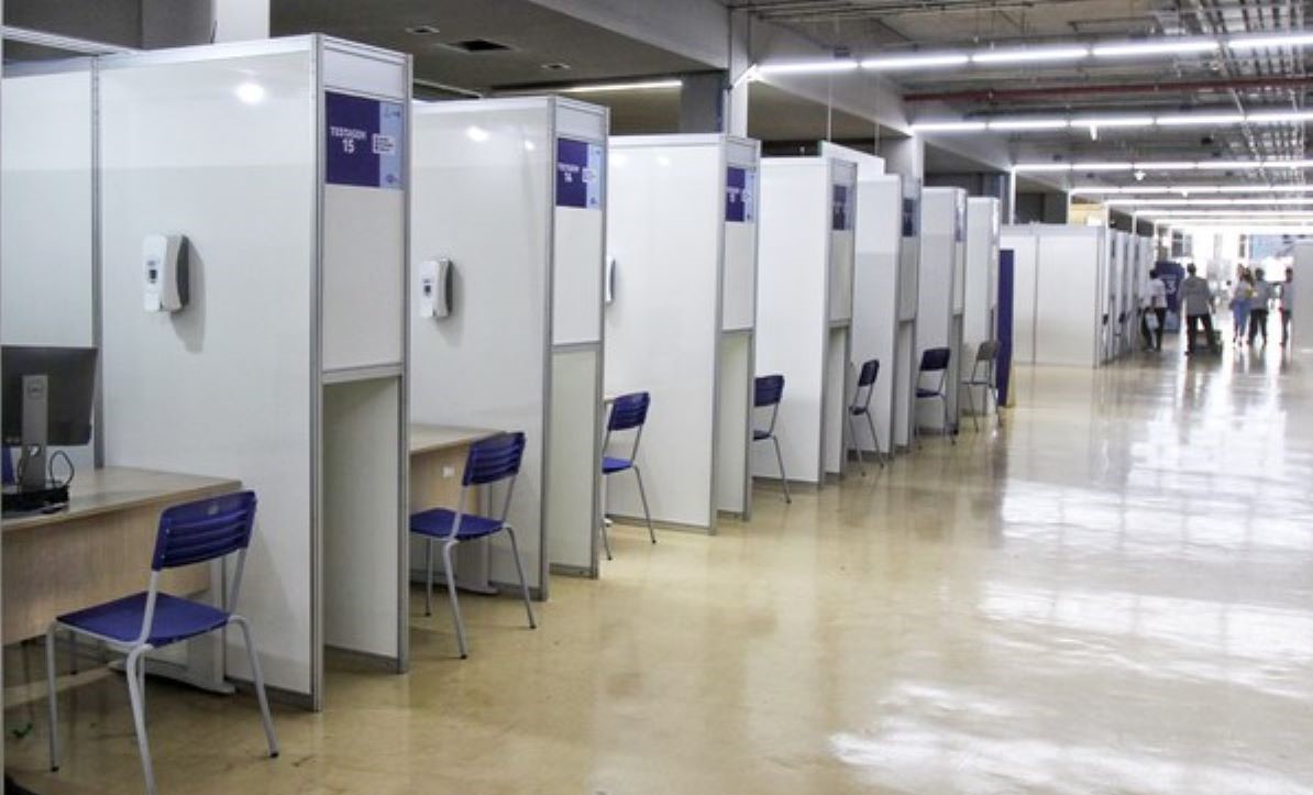 Centro de triagem da Covid-19 em Cuiabá começa a atender nesta quinta-feira (23) na Arena Pantanal