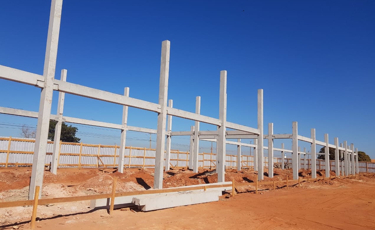 Construção do prédio para sediar Unemat em Rondonópolis está a todo vapor