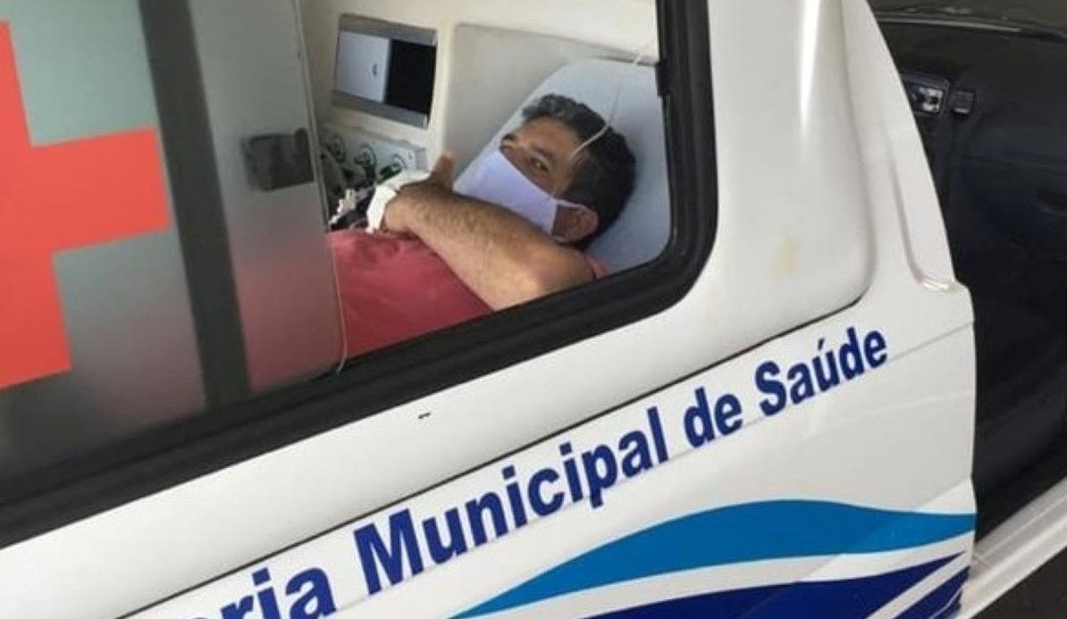 Com Covid-19, prefeito de Canarana é transferido para Goiânia após estado de saúde piorar
