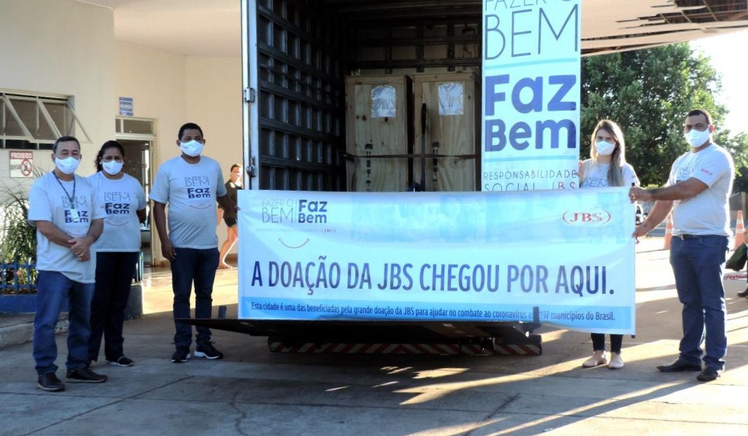 Água Boa é contemplada com novas doações da JBS