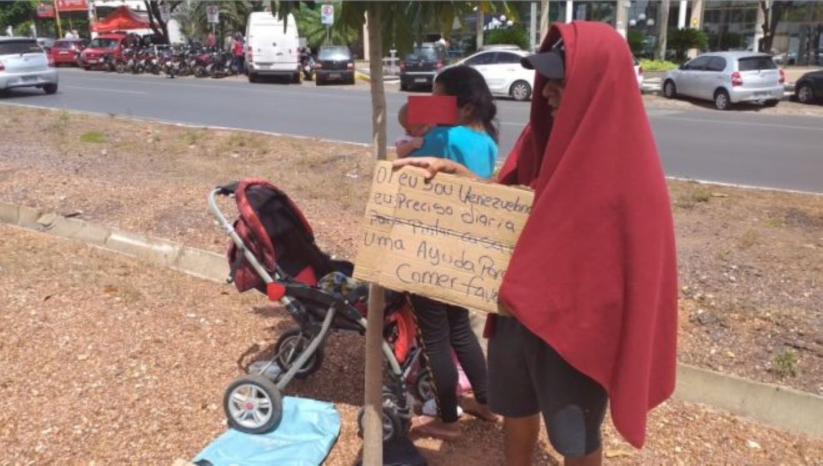 Crianças venezuelanas são retiradas das ruas e vão para abrigo em Cuiabá