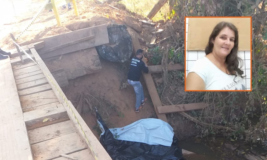 Mato Grosso | Mulher perde controle da moto, cai da ponte e morre afogada