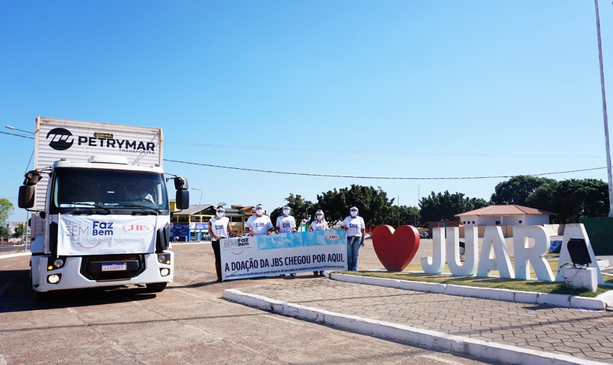 Juara é novamente contemplada com doações da JBS