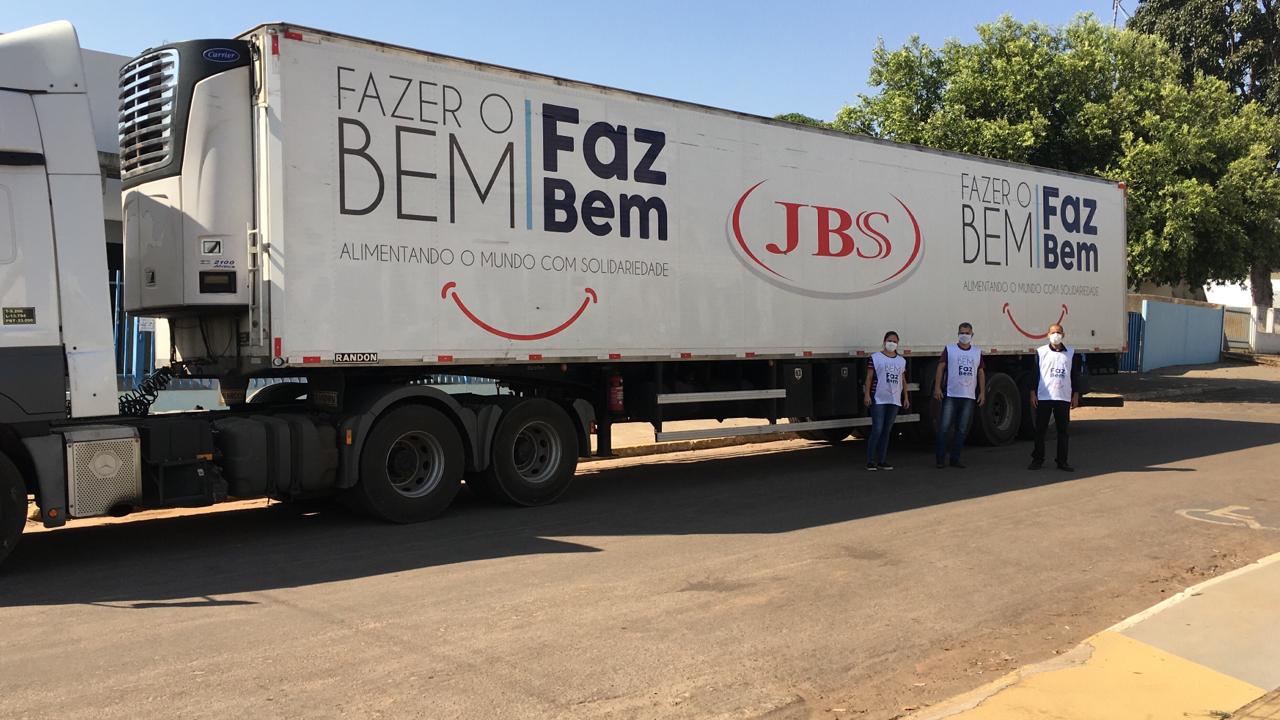 Araputanga recebe novas doações da JBS