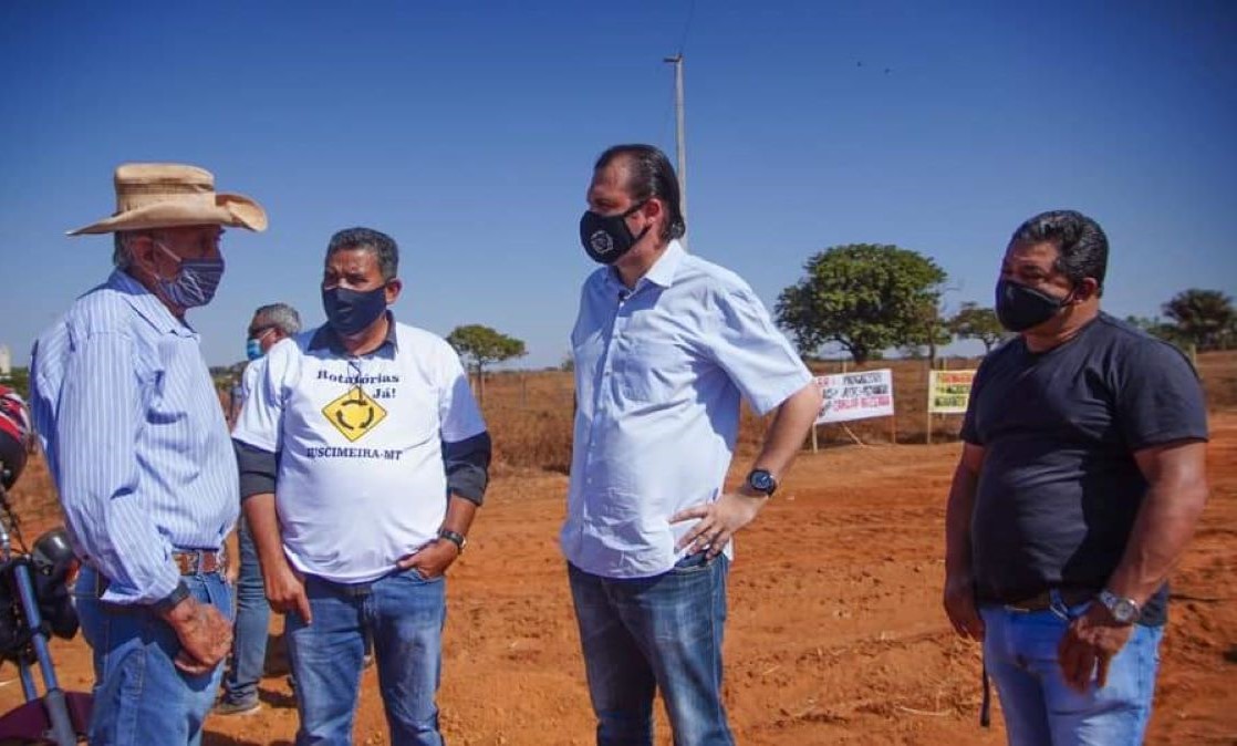 Deputado Thiago Silva entra na luta pela construção do viaduto para acesso ao distrito de Irenópolis em Juscimeira