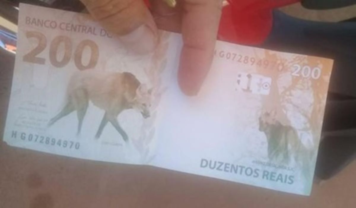 ‘Nota de R$ 200’ circula pelo Rio de Janeiro antes de ser lançada oficialmente