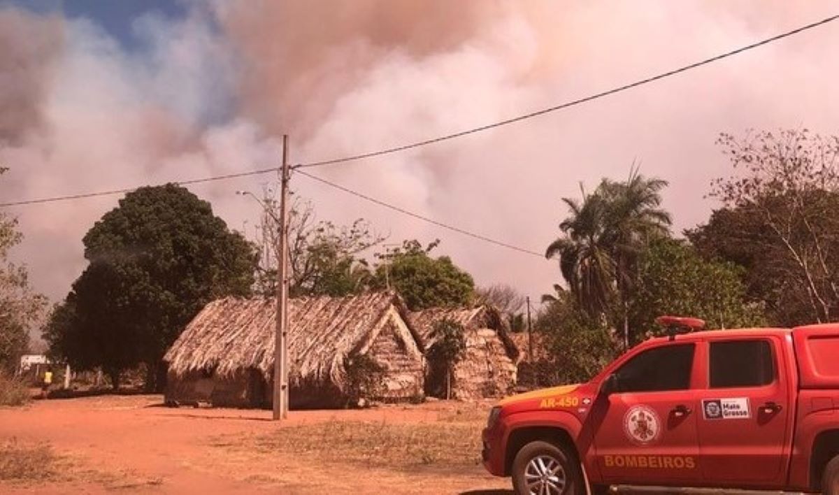 Rondonópolis | Aldeia tem 90% da mata nativa destruída em incêndio