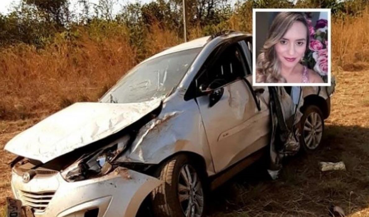 Mato Grosso | Carro capota e mulher morre após ser arremessada na pista