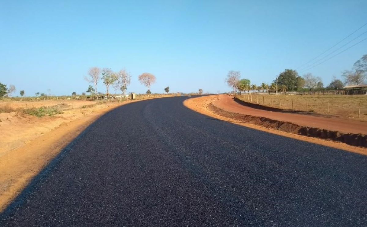Pavimentação na MT-322 vai interligar Novo Santo Antônio e Serra Nova Dourada no Xingu