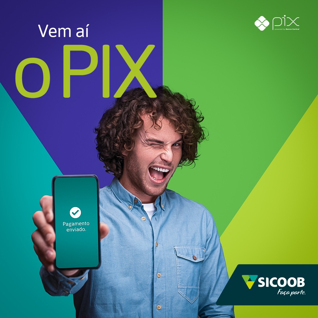 Sicoob já está realizando pré-cadastro de usuários do Pix