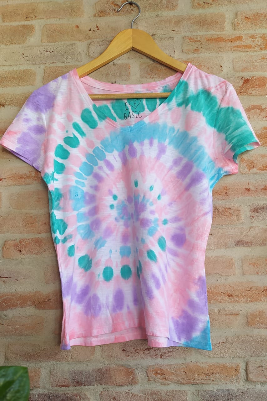 A febre do tie-dye