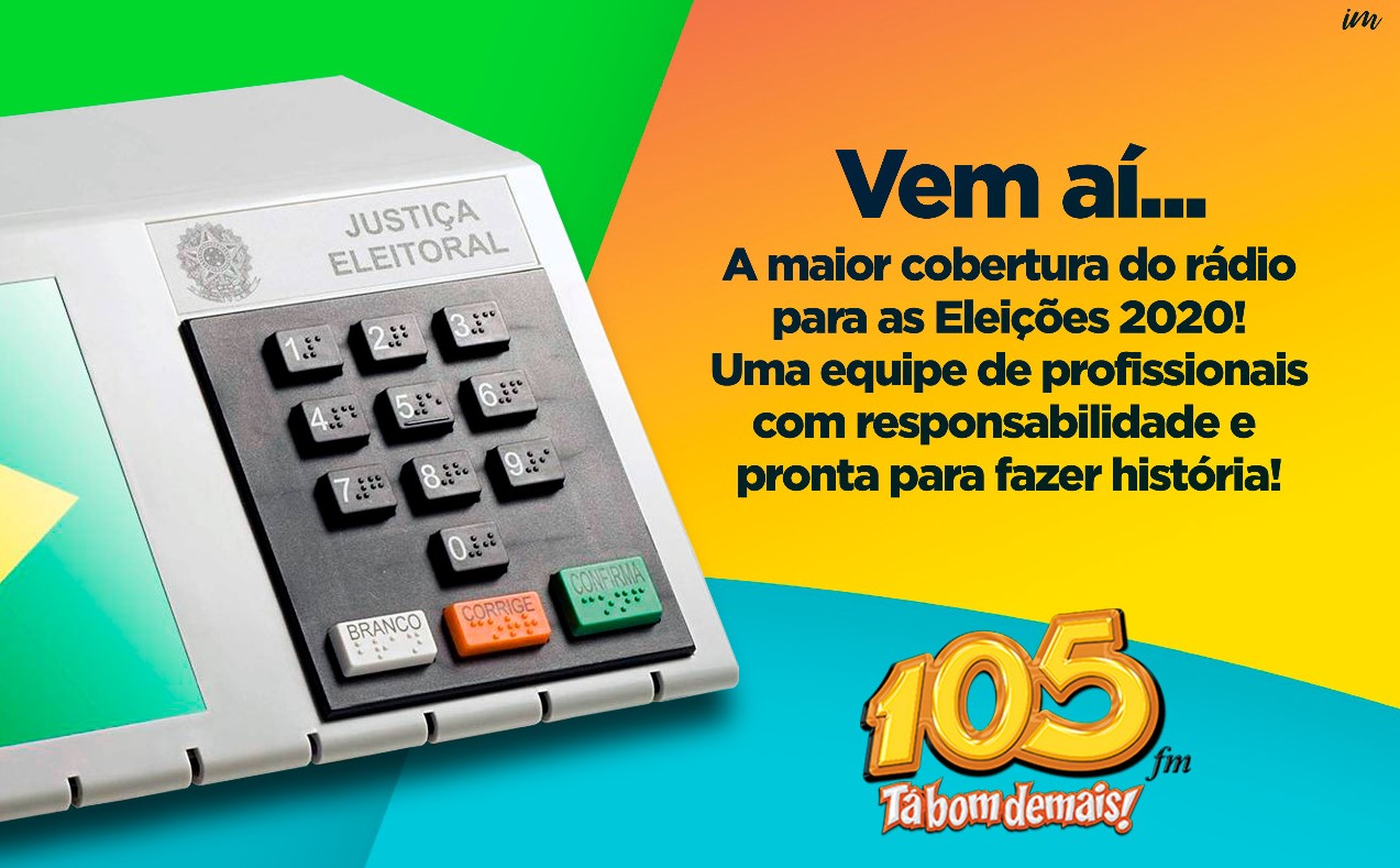 Rondonópolis | Rádio 105 FM prepara cobertura histórica para eleições 2020