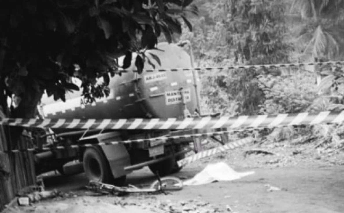 Barra do Bugres | Motorista de caminhão-pipa atropela e mata ciclista de 34 anos