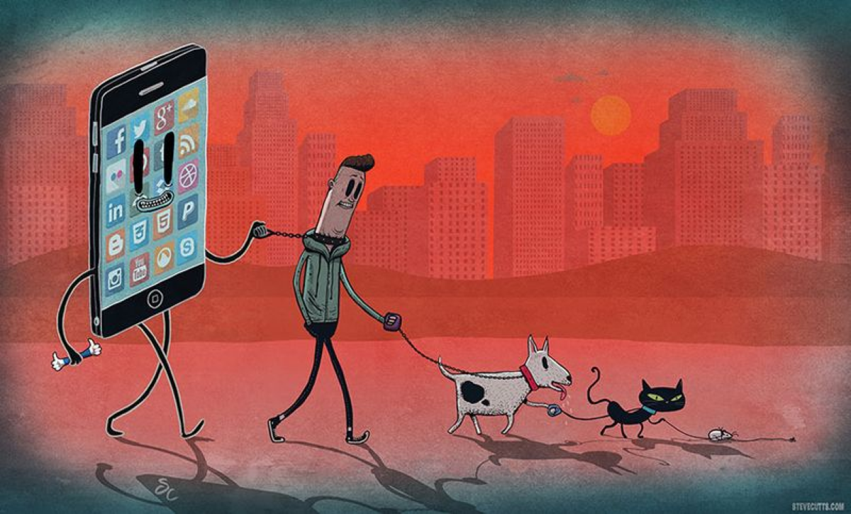 O vício nos aparelhos eletrônicos e a falta de saúde mental do “Novo Normal”