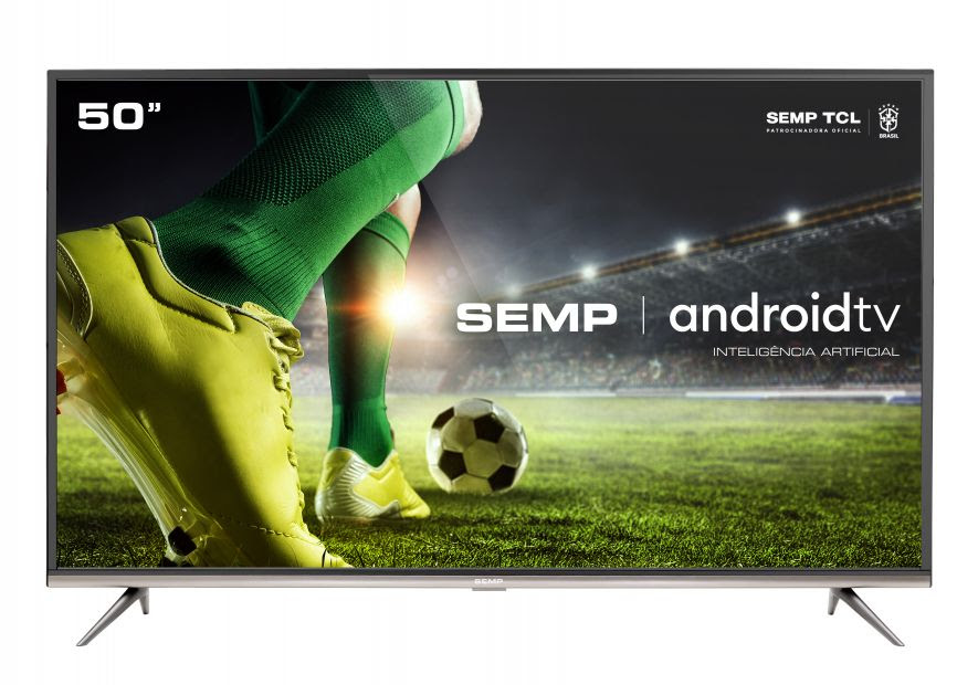 SEMP lança nova Android TV 4K SK8300 com inteligência artificial e Chromecast integrado para a Semana do Brasil