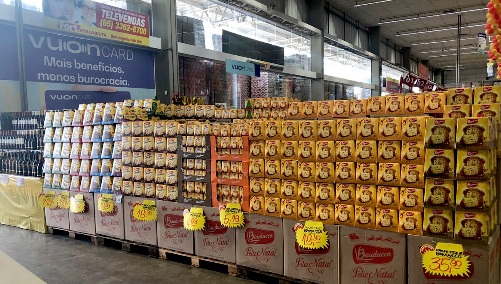 Tradição de Natal, panetone já é encontrado em atacarejos de Mato Grosso
