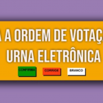 Eleições 2020: Saiba como será a ordem de votação na urna eletrônica 6