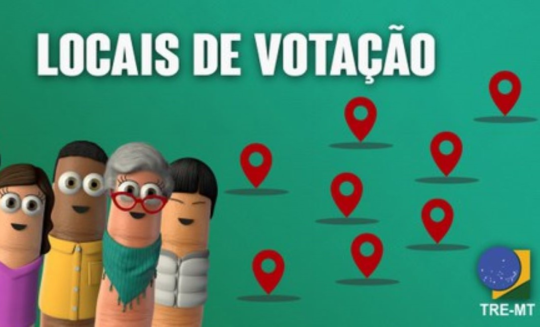 Justiça Eleitoral de Mato Grosso comunica mudança de locais de votação; saiba quais
