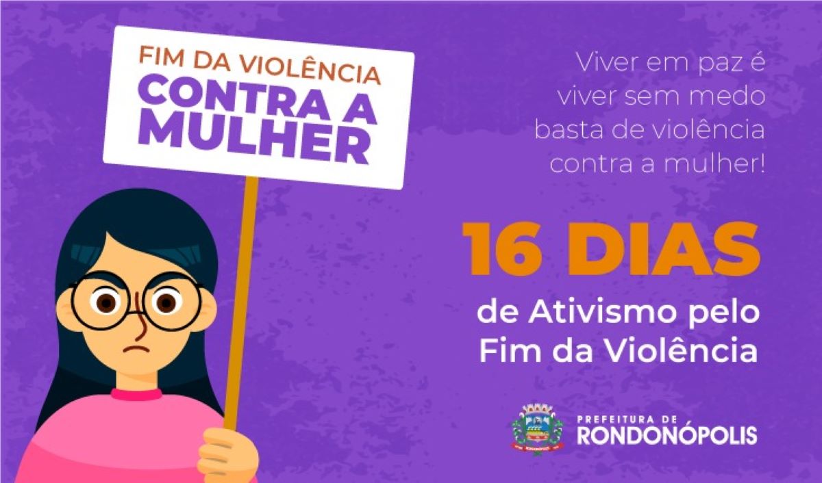 Saúde se engaja nos 16 Dias de Ativismo pelo Fim da Violência contra as Mulheres