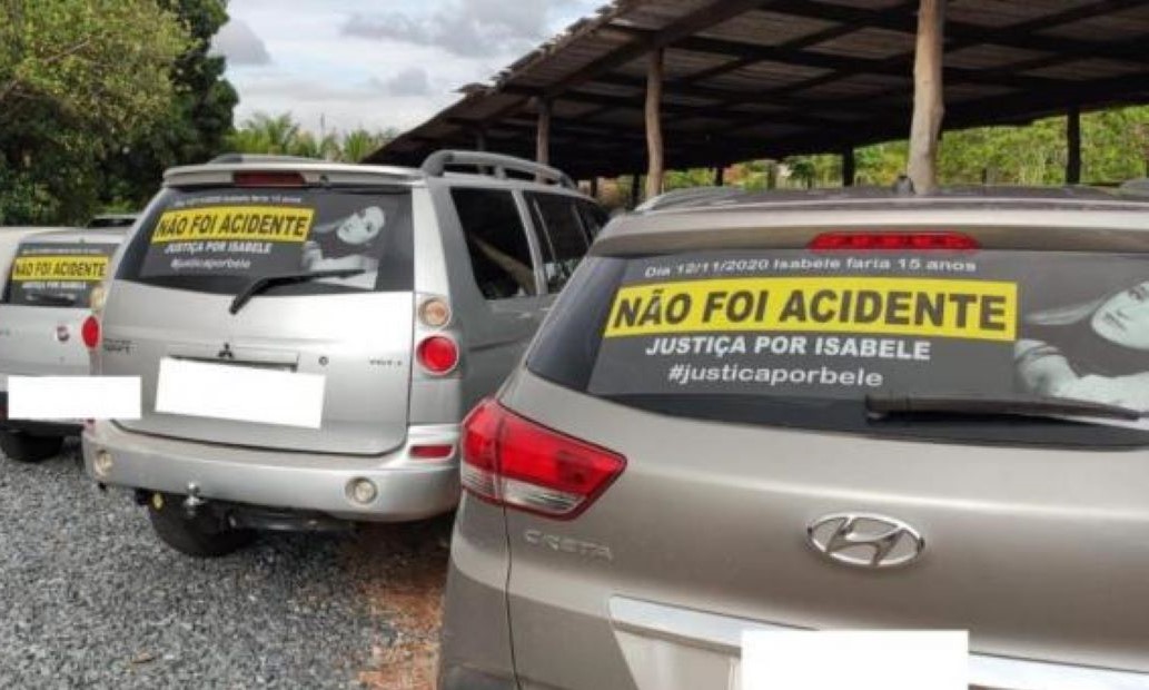 Amigos e familiares espalham mensagens por Cuiabá: ‘Não foi acidente’