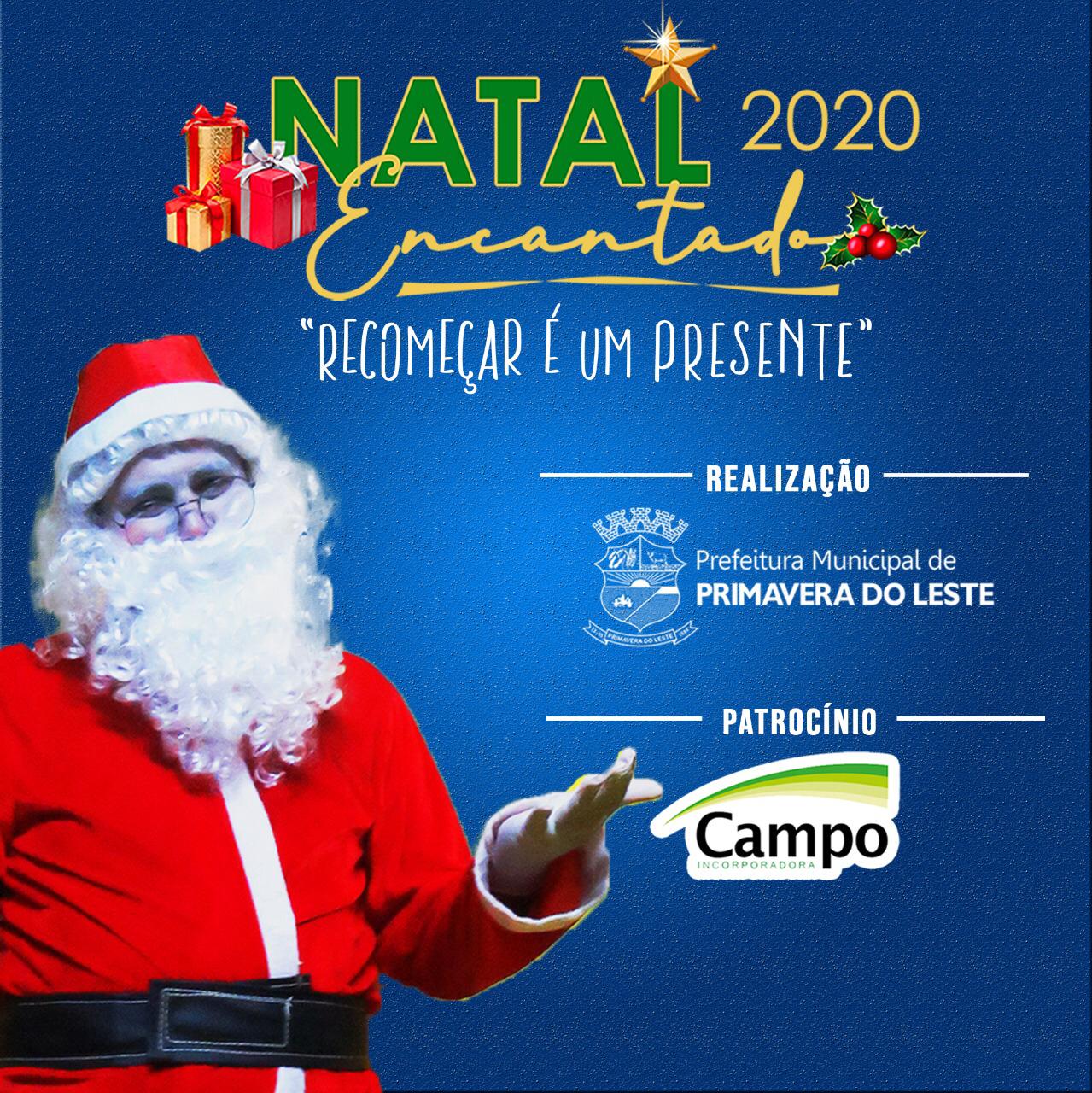 Primavera do Leste | Confira a programação do Natal Encantado 2020