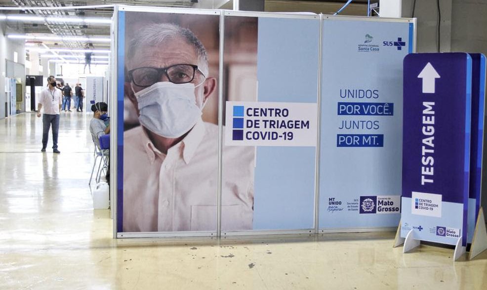 Cuiabá | Centro de Triagem Covid-19 funcionará normalmente nos dias 24 e 25 de dezembro