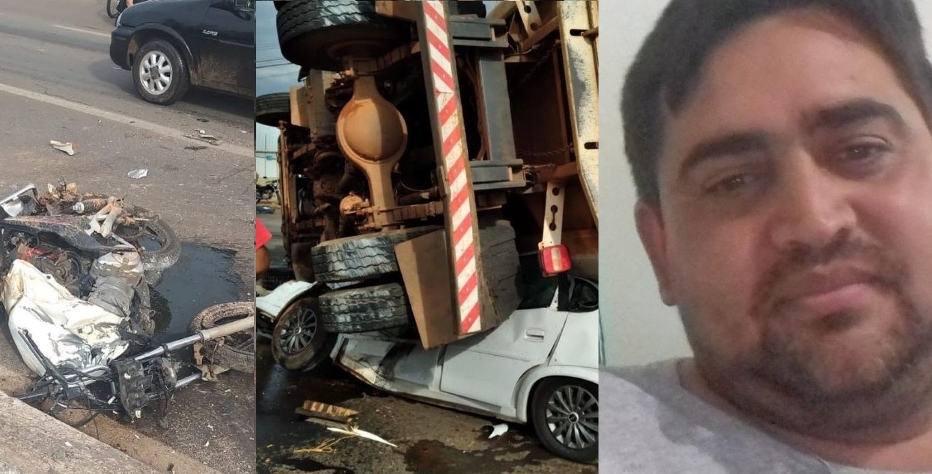 Mato Grosso | Família arrecada dinheiro para custear tratamento médico de motociclista que foi ‘esmagado’ por caminhão