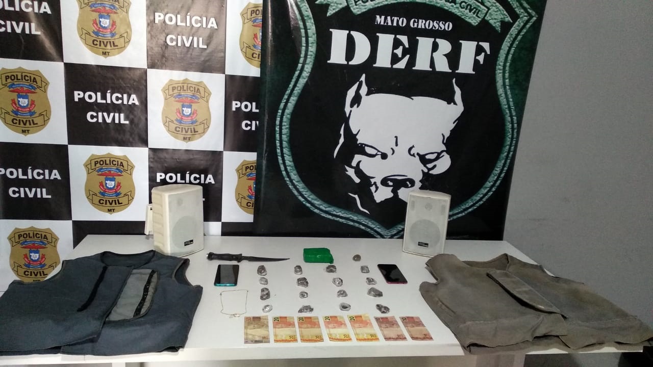 Rondonópolis | Polícia Civil prende traficantes que comercializavam drogas pelas redes sociais