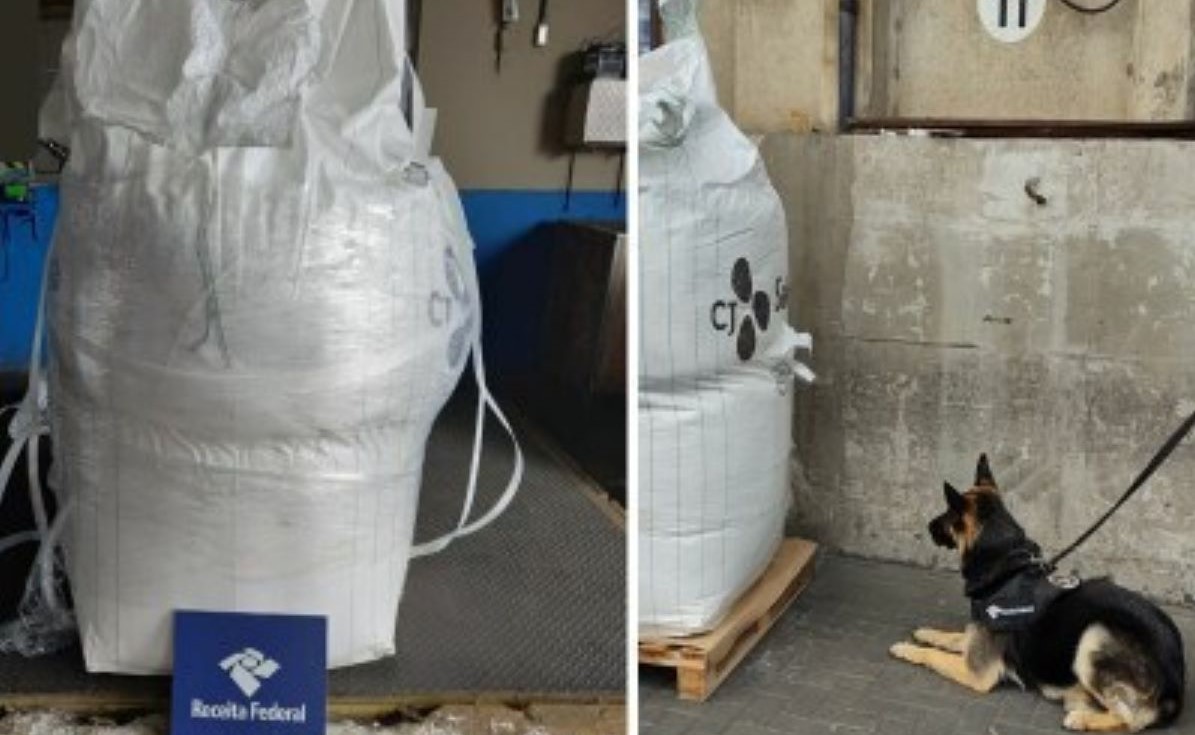 Receita Federal apreende 853 quilos de cocaína no Porto de Santos