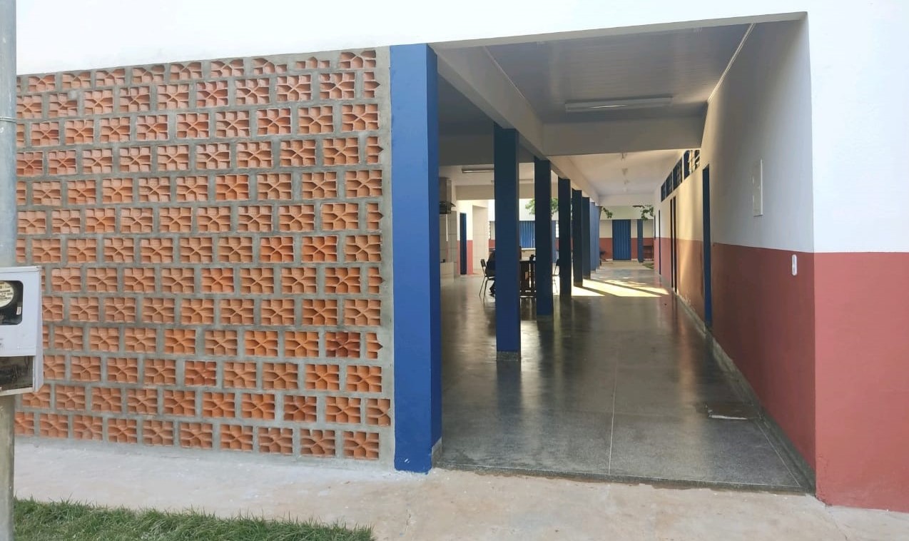 Escola Leosidio Fermau está pronta para receber alunos após passar por reforma e ampliação
