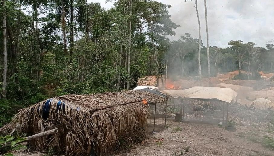 Operação integrada desativa garimpos ilegais em Aripuanã