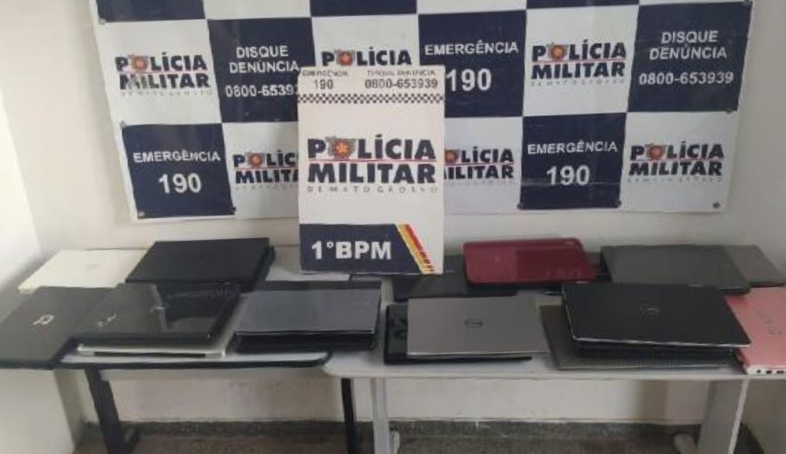 Cuiabá | Homem é preso após revender notebook roubado para próprio dono