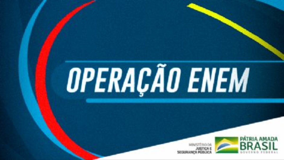 Operação Enem: integrantes das forças de segurança pública do país acompanham realização do certame