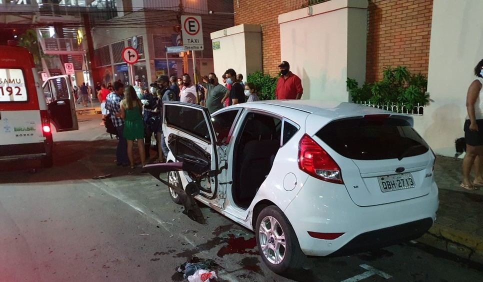 Cuiabá | PM é atingido por veículo desgovernado momentos após colocar filho na cadeirinha do carro