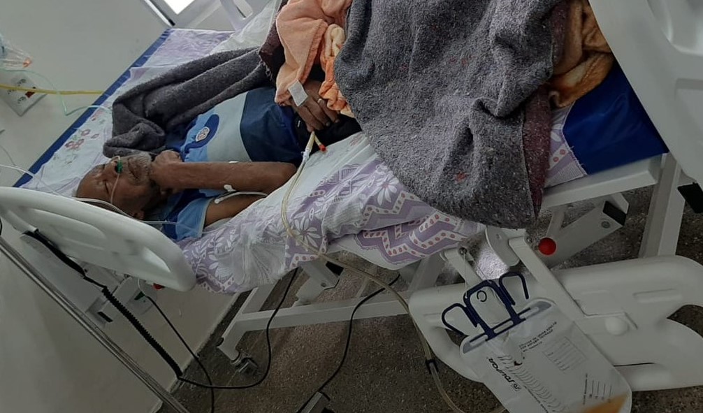 Chapada dos Guimarães | Paciente internado em estado grave com dengue espera por leito de UTI