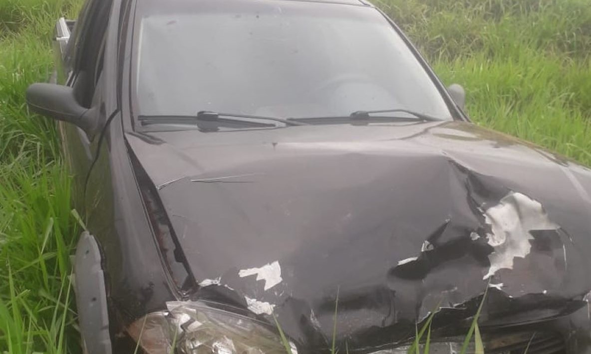 Mirassol d’Oeste | Carro freia para não atropelar ema em rodovia e motorista que seguia atrás morre ao bater em veículo
