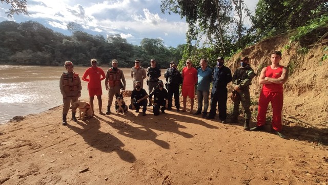 Sorriso | Corpo de jovem que desapareceu em rio após barco afundar é encontrado com ajuda de cão farejador