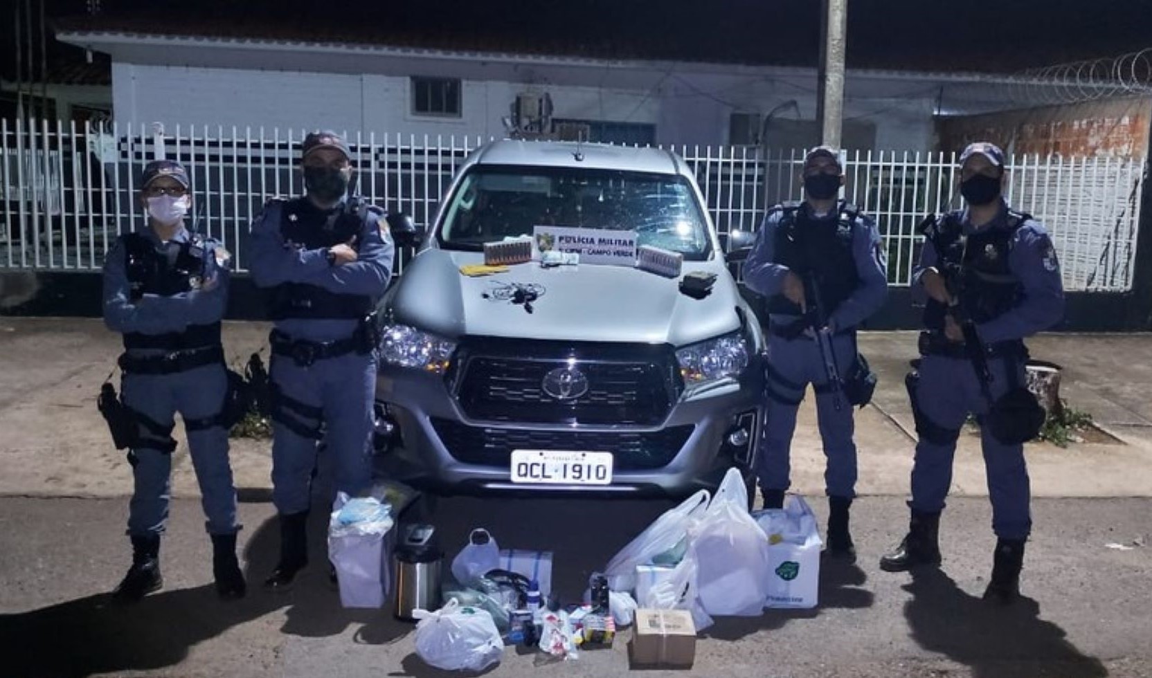 Campo Verde | Ladrões invadem casa de produtor rural e roubam duas caminhonetes e R$ 7 mil em dinheiro