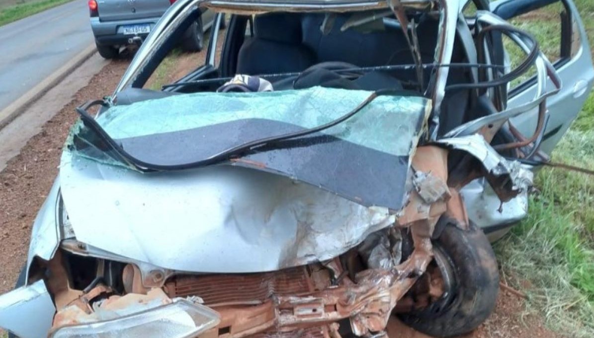 Canarana | Acidente entre dois veículos causa morte de jovem