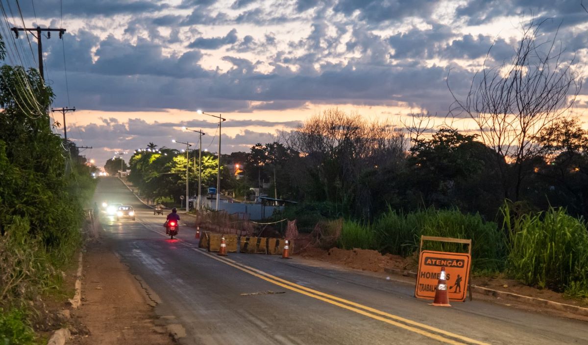 Rondonópolis | Ponte sobre o Lageadinho na avenida Bandeirantes está com trânsito em meia-pista