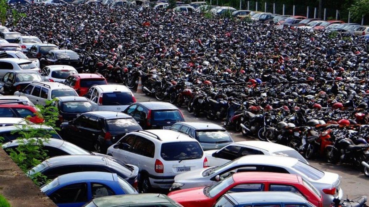 Cuiabá lança leilão de veículos e motos