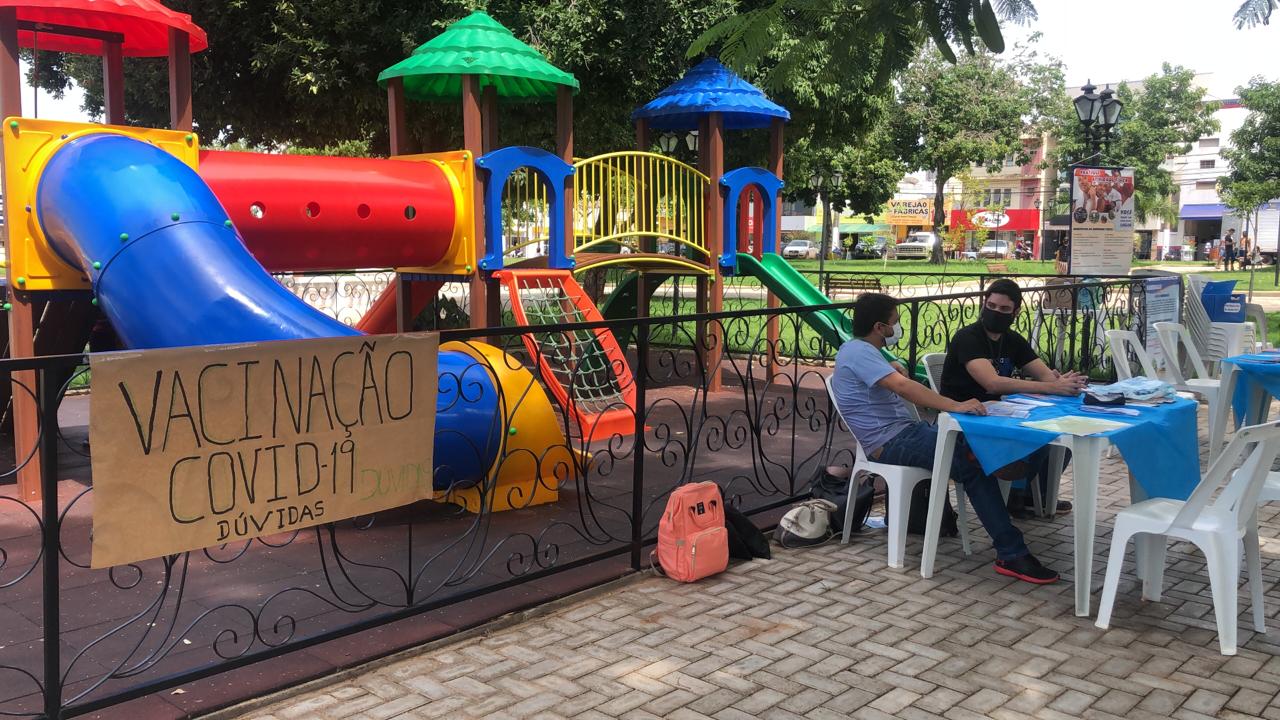 Rondonópolis | Departamento de Ações Programáticas realiza ação pró-vacina