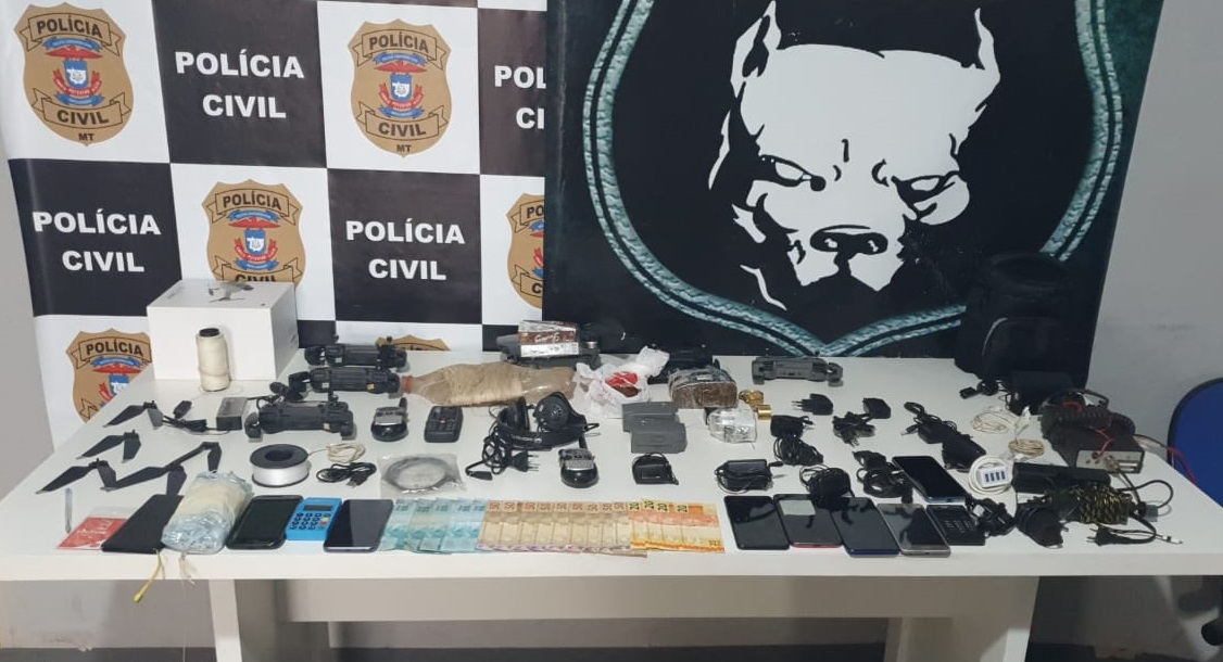 Rondonópolis | Grupo criminoso responsável por lançar celulares e drogas em penitenciária e praticar tortura é preso pela Polícia Civil