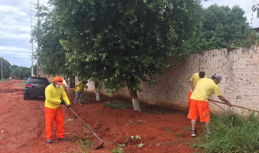 Rondonópolis | Recuperandos da Penitenciária da Mata Grande realizam limpeza de lar de idosos