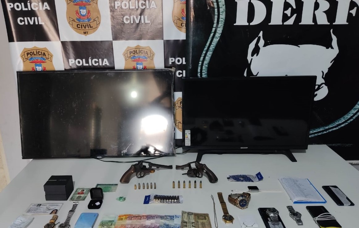 Rondonópolis | Três são presos por envolvimento em diversos roubos